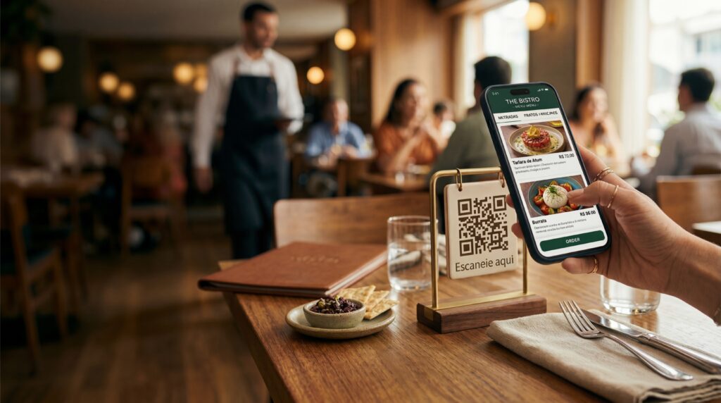 Cardápio digital para restaurante com QR Code: vale a pena em 2026?